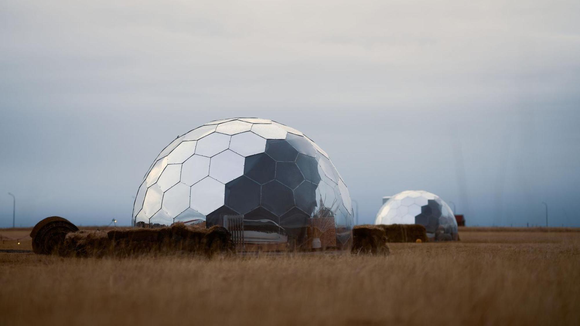 Helja Stay Glamping Domes Hella Eksteriør billede